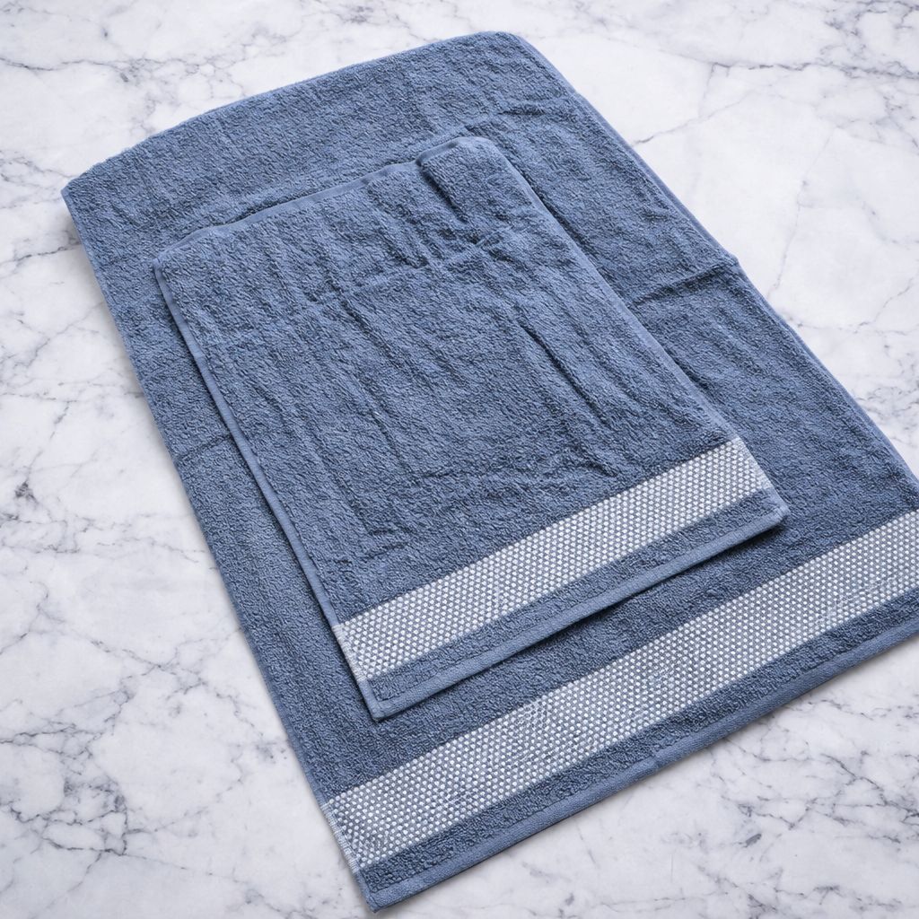 Asciugamani set 3+3 Neith pois