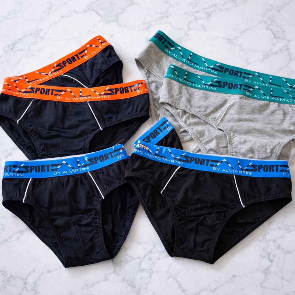 Set da 6 slip uomo ALVIERO MARTINI