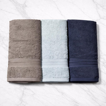 3 Asciugamani Vingi grandi colorate