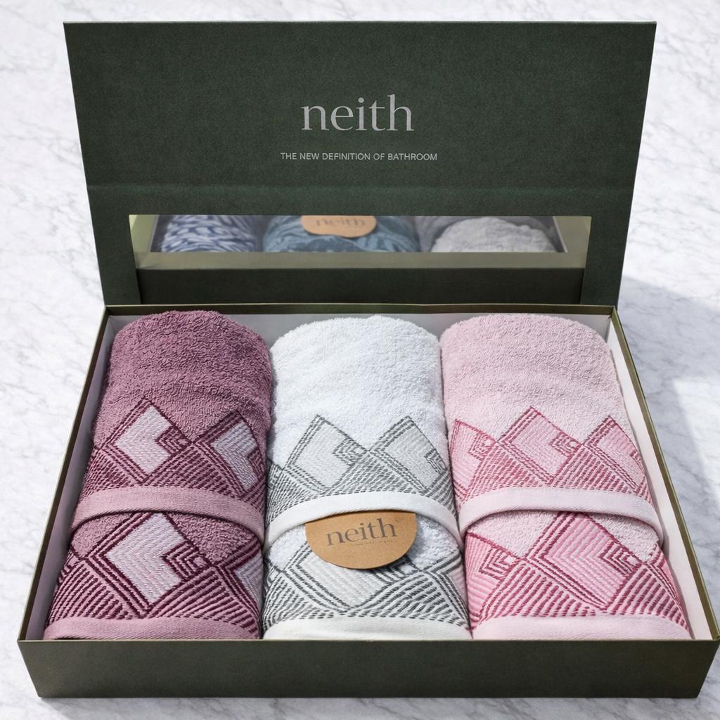 Asciugamani set 3+3 Acca24 disegno