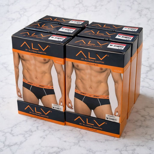 Set da 6 slip uomo ALVIERO MARTINI
